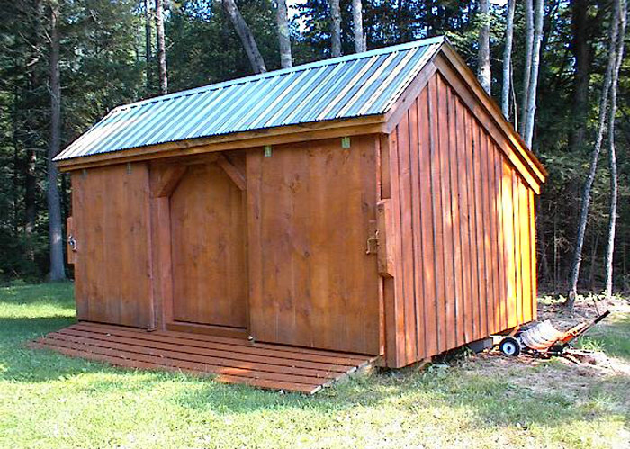 mini garage sheds » north country sheds