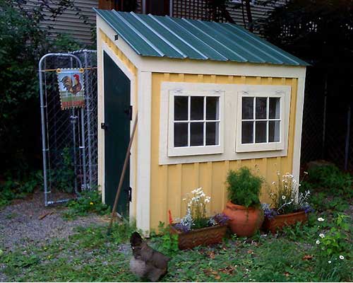 Chicken Coop 4x6 - Jamaica Cottage Shop