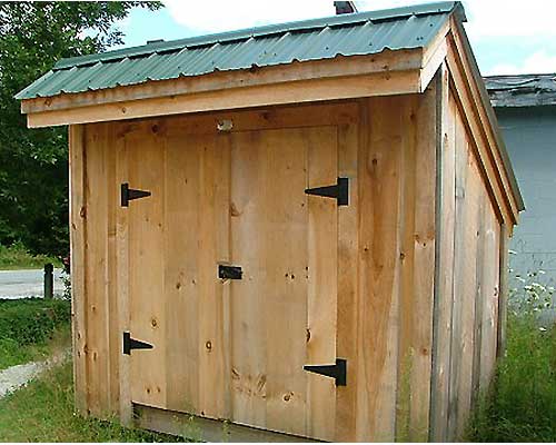 Small Tool Shed 4x8 Shed Wooden Tool Shed Plans for 