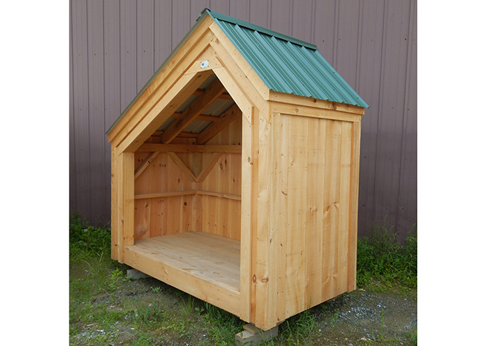 Outdoor Firewood Storage | Firewood Storage Shed Plans