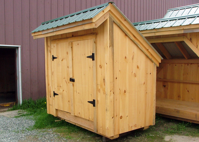 Small Tool Shed 4x8 Shed Wooden Tool Shed Plans for Storage 