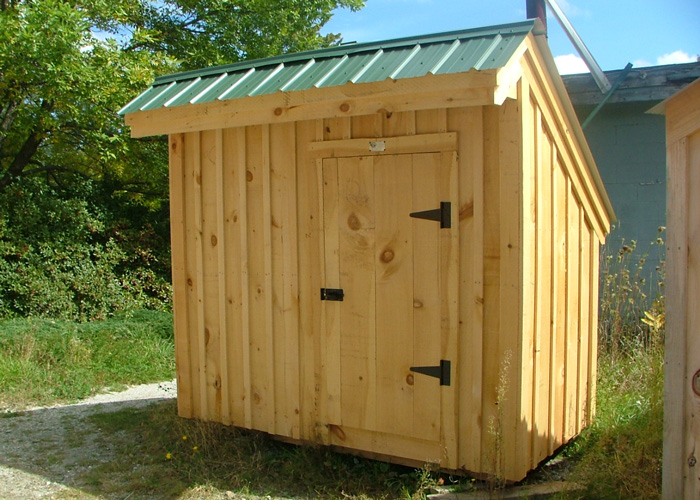 4x8 backyard shed plans icreatables.com
