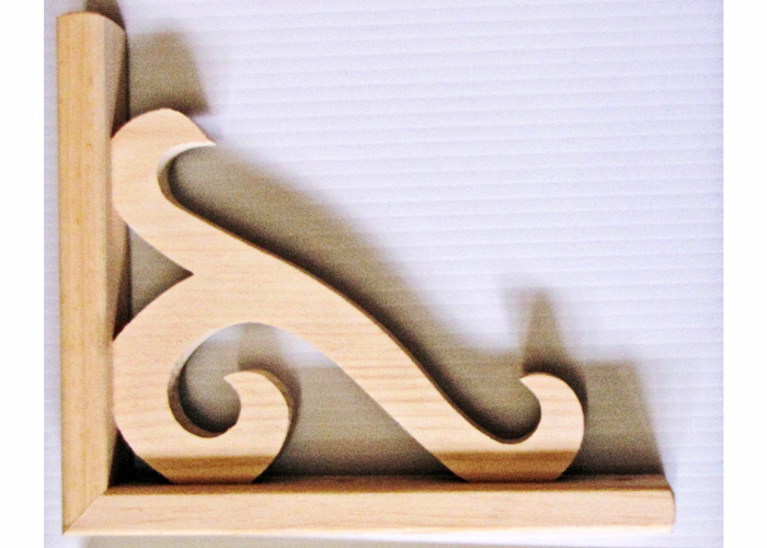 Decorative Shelf Brackets | Wood Brackets for Shelves