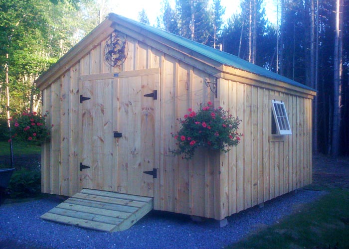 Large Wooden Sheds | Prefab Wooden Sheds | Jamaica Cottage 