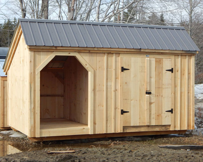 10x16 Shed Plans | Equipment Storage Shed | Woodshed Plans