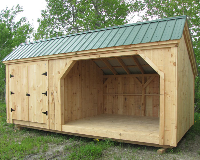 3.5 Cord Wood Shed and Storage Building.