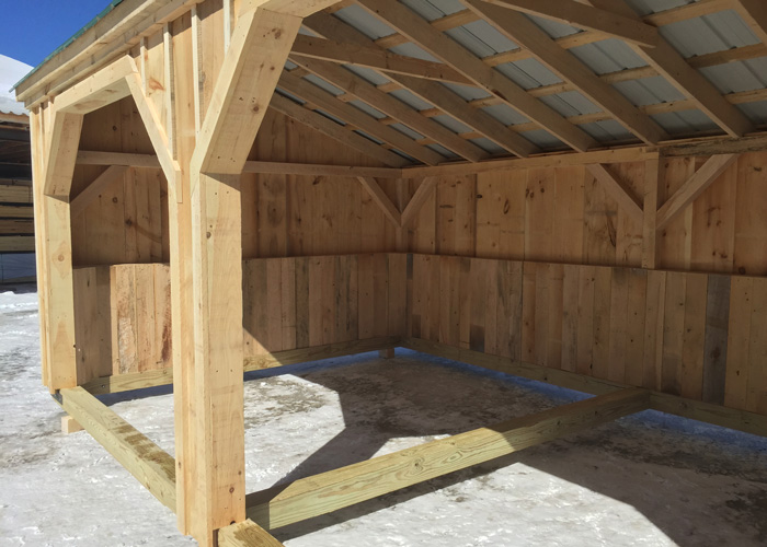 Horse Stall Kits | Prefab Run in Sheds | Livestock Shelter ...