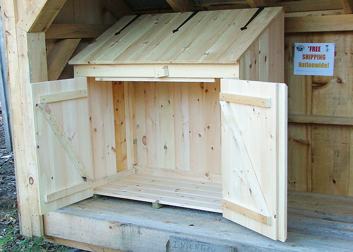 Trash Can Shed Outdoor Trash Can Storage Shed