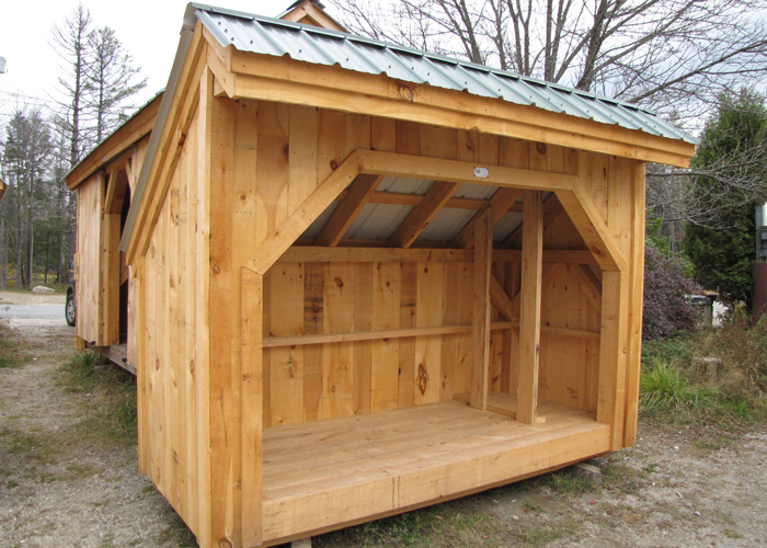Outdoor Firewood Storage | Prefab Wood Storage Sheds