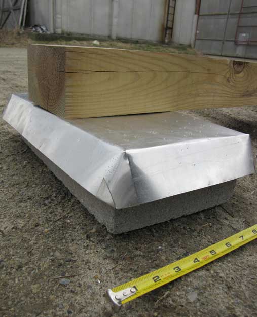 Termite Shield Aluminum Termite Shield