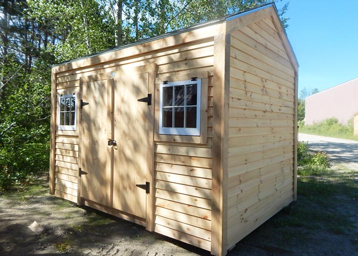 Post and Beam Shed Plans | Plans for Storage Shed