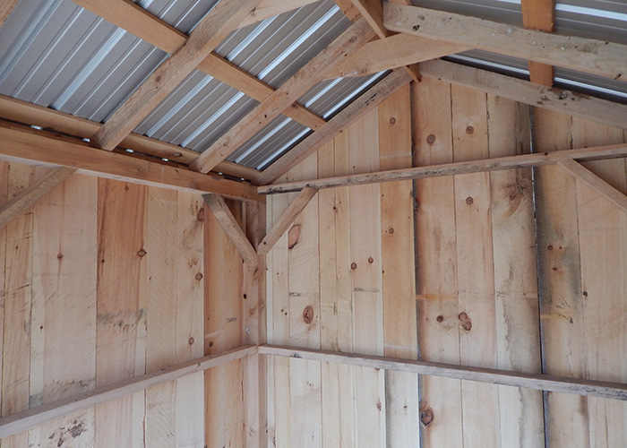 Post and Beam Shed Plans | Plans for Storage Shed