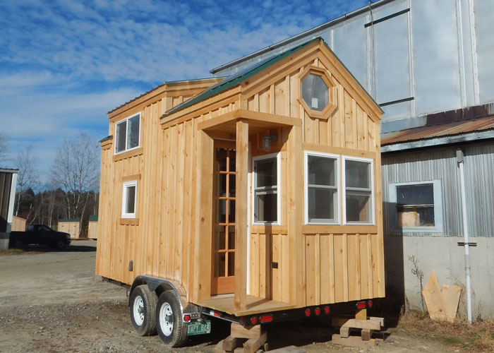 12x20 starter cabin w/ covered porch plans package